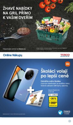 akční leták Tesco 31.7.2024-6.8.2024