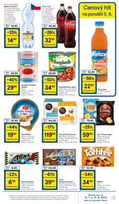 akční leták Tesco 31.7.2024-6.8.2024