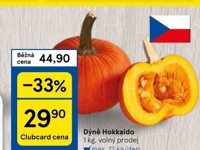 Dýně Hokkaidó