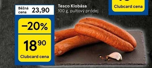 Klobása Tesco
