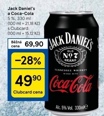 Míchaný nápoj Jack Daniel'