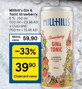 Míchaný nápoj Millhill'