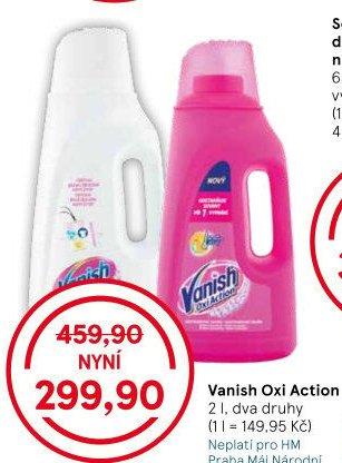 Odstraňovač skvrn gelový Vanish Oxi Action