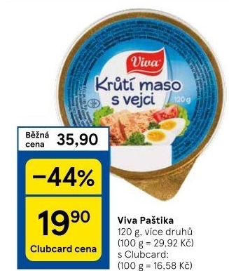 Paštiky Viva