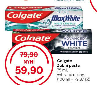 Pasty na zuby Colgate