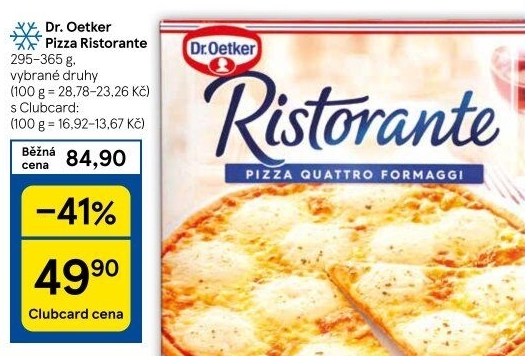 Pizza mražená Ristorante Dr. Oetker