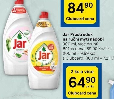 Prostředek na nádobí Jar