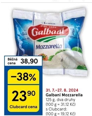 Sýr Mozzarella Galbani
