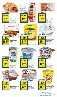 akční leták Tesco 31.7.2024-6.8.2024