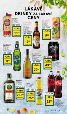 akční leták Tesco 31.7.2024-6.8.2024