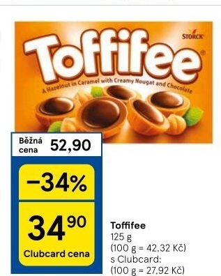 Bonboniéra Toffifee Storck