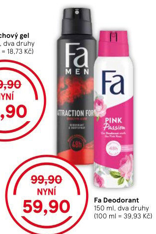 Deodorant sprej Fa