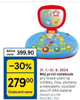Dětský laptop