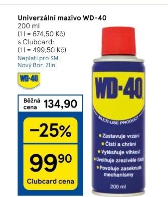 Mazivo WD-40