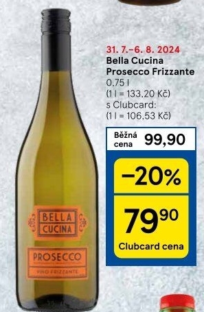 Prosecco Frizzante Bella Cucina