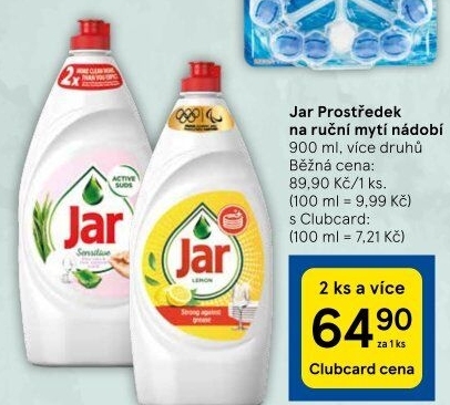 Prostředek na nádobí Jar