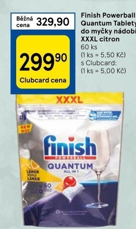 Tablety do myčky Quantum Finish