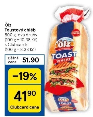 Toustový chléb Ölz