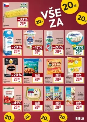akční leták BILLA 31.7.2024-6.8.2024