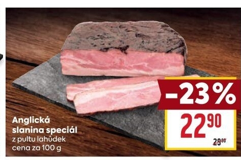 Anglická slanina speciál