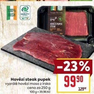 Hovězí pupek flank steak