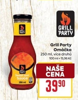 Omáčky Grill Party