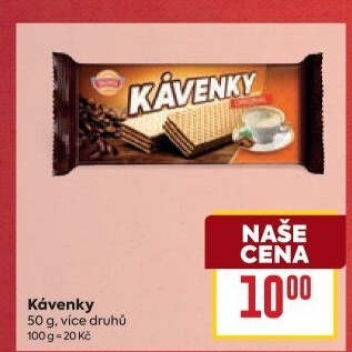 Oplatky Kávenky Sedita