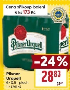 Pivo Pilsner Urquell