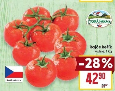 Rajčata keříková Česká farma