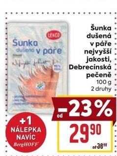Šunka dušená nejvyšší jakosti LE&amp