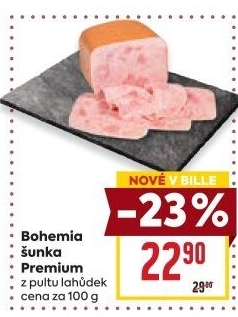 Šunka premium Bohemia