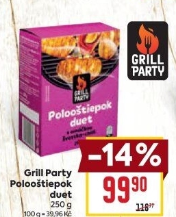 Sýr Polooštiepok duet na gril Grill Party