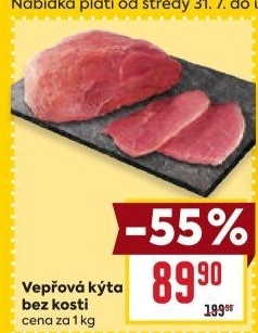 Vepřová kýta bez kosti
