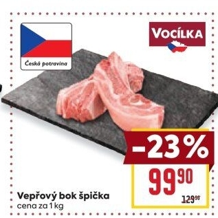 Vepřový bok špička Vocílka