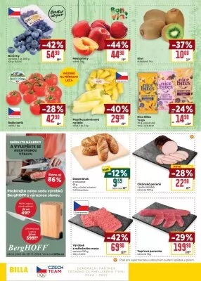 akční leták BILLA 31.7.2024-6.8.2024