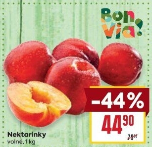 Nektarinky Billa Bonvia