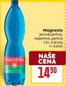Přírodní voda Magnesia