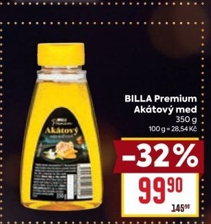 Med akátový Billa Premium