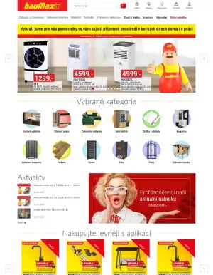 akční leták bauMax 31.7.2024-6.8.2024