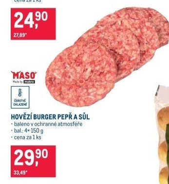 Hovězí hamburger