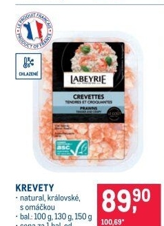 Krevety Labeyrie