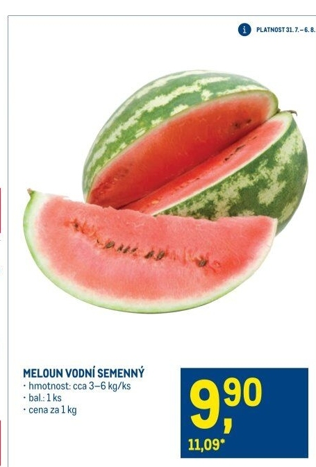 Meloun vodní
