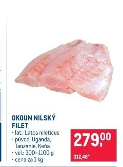 Okoun nilský filety