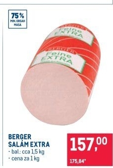 Salám extra jemný Berger
