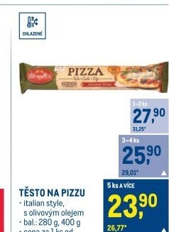 Těsto na pizzu Wewalka