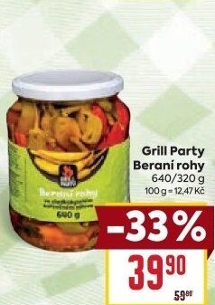 Beraní rohy Grill Party
