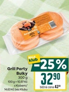 Bulky na hamburger Grill Party