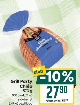 Chléb Grill Party