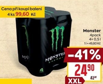 Energetický nápoj Monster Energy