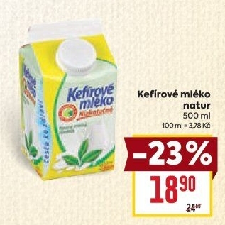 Kefírové mléko neochucené Mlékárna Valašské Meziříčí